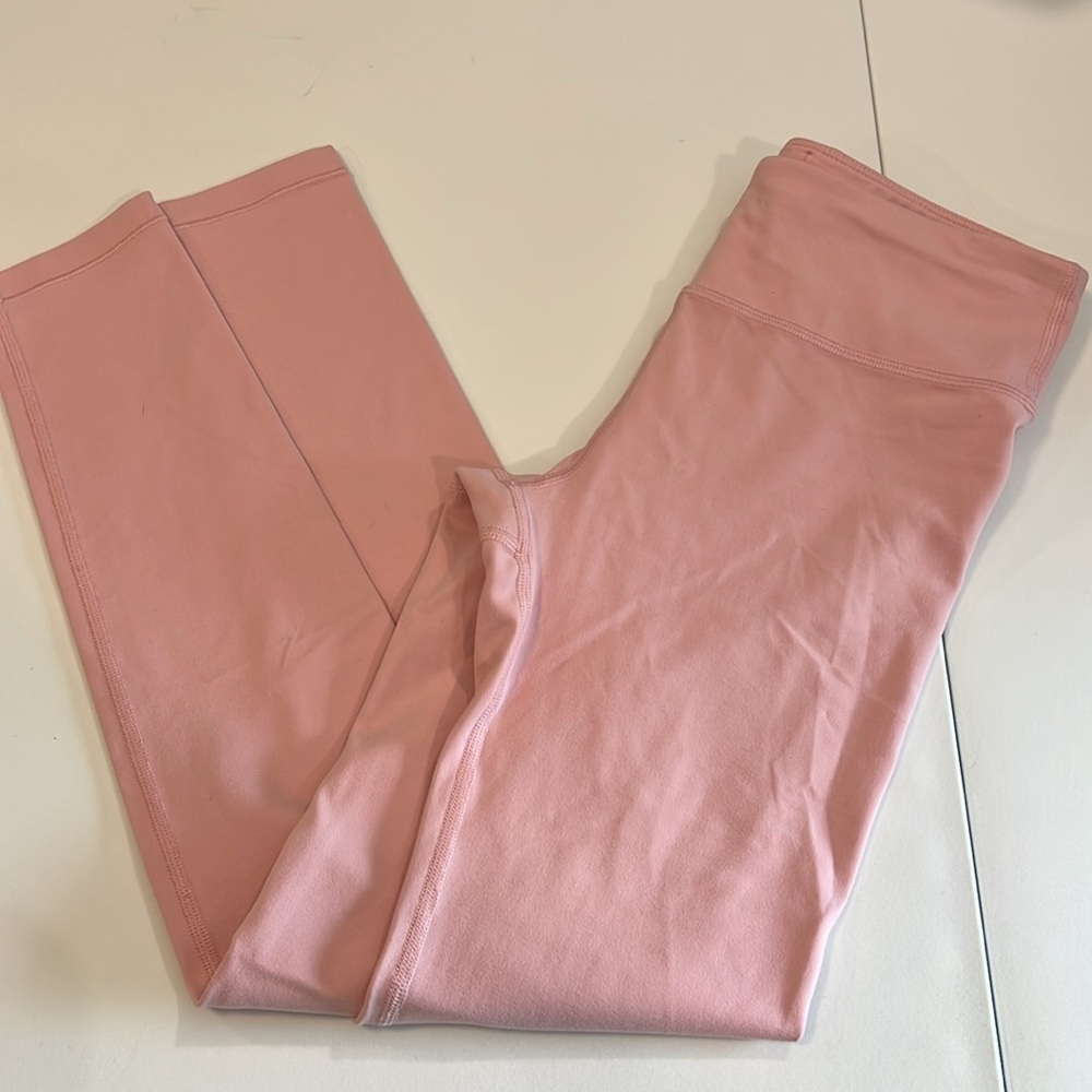 Athleta‎ Girl - Pink Leggings, 12, high rise chit chat tight
